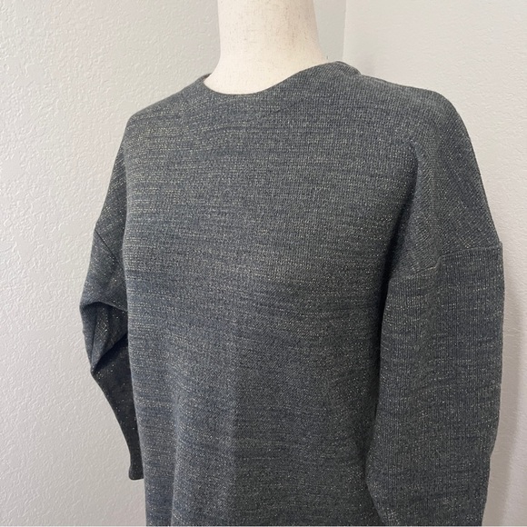 Zara Dress Basic T Shirt Special Edition Sheath Sweater Long Sleeve Size Medium - Picture 5 of 9